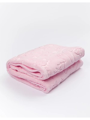Marvielle Kabartmalı Welsoft Peluş Bebek Battaniyesi 100*120- - Bebek & Çocuk Battaniyesi