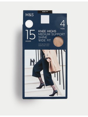 Marks & Spencer 4p 15D Supp Kh