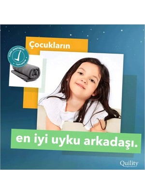Marvielle Ağırlıklı Battaniye Beden 8 : 122 x 198 cm Ağırlık : 6,800 Kg. (15 Lbs) Kıl - Bebek & Çocuk Battaniyesi