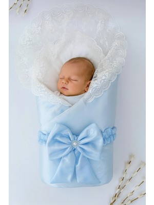 Marvielle Kumru Kristal Kız Bebek Kundağı Unisex Bebek Dış Battaniyesi Hastane Çıkışı - Bebek & Çocuk Battaniyesi