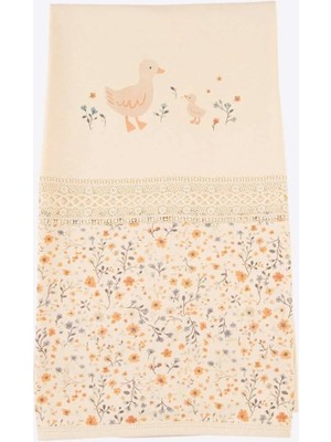 Marvielle Organik Mama's Girl Battaniye Natural - Bebek & Çocuk Battaniyesi