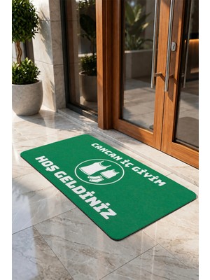 Valerine Life Kapı Önü Paspası 50X90CM Dijital Baskı Kaymaz Kişiye Firmaya Özel Iç Giyim