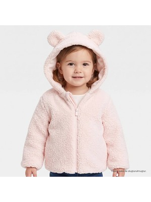 Hellobaby Kız Bebek Welsoft Mont Fermuarlı Bisiklet Yaka Long Sleeve