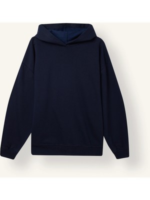 DeFacto Relax Fit Kapüşonlu Basic Kalın Sweatshirt D9935AX26WN