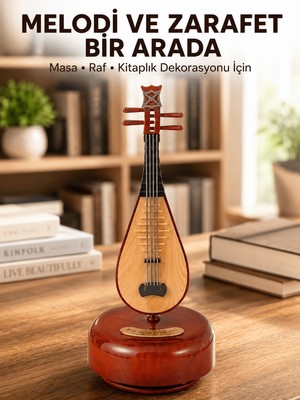 Astraltech Ud Sembolü Müzik Kutusu Estetik Tasarım Melodi Destekli