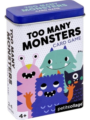 Ooly Petit Collage Kart Oyunu - Too Many Monsters PTC255
