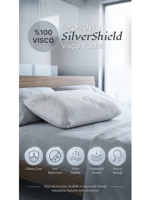 Silvershield Visco Ortopedik Yastık 40X60+15