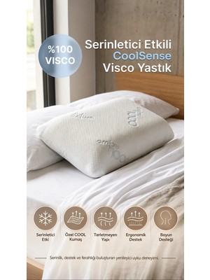 Coolsense Visco Ortopedik Yastık 40X60+15