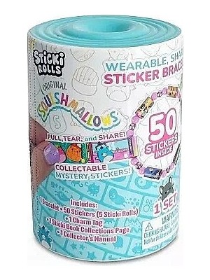 Başel Toys Sticki Rolls Squishmallows Capsule  SRSM103