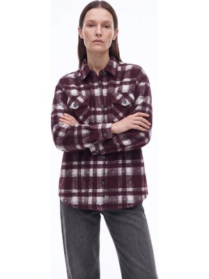 Jeep Dış Gömlek, Xs, Bordo