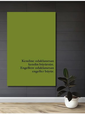 Çetin Kardeşler Çetinkardeşler Motivasyonel Yazı Tipi Ahşap Dekoratif Duvar Tablosu Motivasyon Sözü Ofis Ev Dekoru Hediyelik