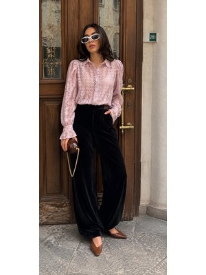 Very Moda Tül Gömlek | F1472