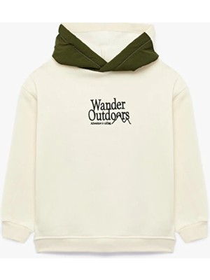 Koton Sweatshirt, 11-12 Yaş, Bej