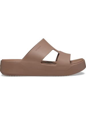 Crocs Gataway Platform H-Strap Kadın Terlik 209409-2Q9 Latte