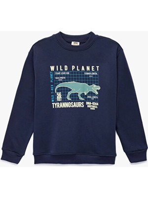 Koton Sweatshirt, 11-12 Yaş, Lacivert