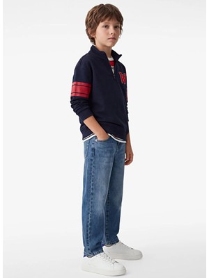 Koton Sweatshirt, 11-12 Yaş, Lacivert