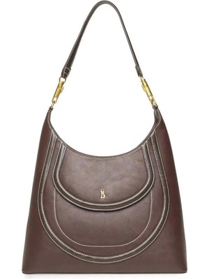Steve Madden Omuz Çanta, Standart, Kahve