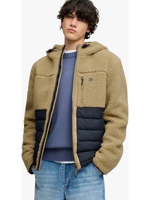Superdry Mont, S, Lacivert - Krem