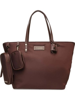 Steve Madden Tote Çanta, Standart, Kahve