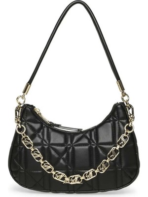 Steve Madden Omuz Çanta, Standart, Siyah