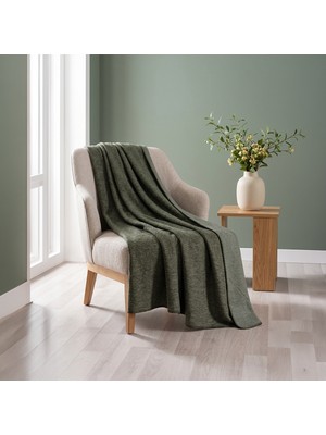 Maxstyle Çift Kişilik Battaniye Khaki 200X220 cm