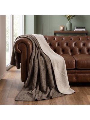 Maxstyle Tek Kişilik Battaniye Brown 150X200 cm