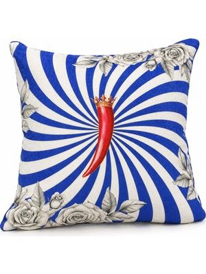 Pozzi Milano Biber Desenli Kırlent - 43 x 43 cm