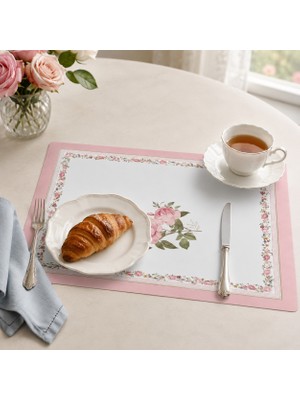 Easy Life Collection's Chant Des Roses Çift Taraflı Servis Altlığı 45 x 30 cm