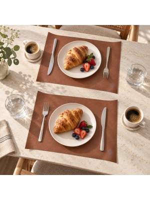 Pozzi Milano Essentials 2'li Pu Deri Amerikan Servis Kahverengi - PM0140 Brow