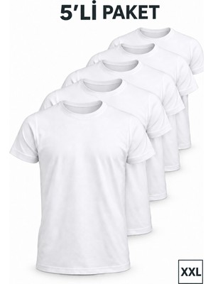 Sanal Bayim Sublimasyon Polyester Tişört Xl 5li Paket