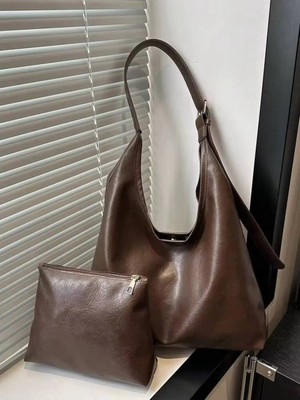 Era Boutique Tr Leponten Makyaj Çantalı Büyük Boy Kadın Çantası - Geniş Hacim
