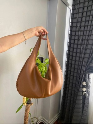 Era Boutique Tr Marsen Örgülü Large Kadın El ve Omuz Çanta
