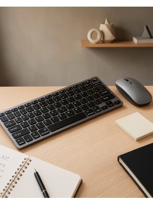 Kablosuz Bluetooth Klavye ve Mouse Seti KB02