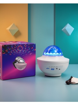 LED Projektör Hoparlör 918
