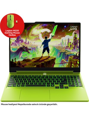 Lenovo LOQ AMD Ryzen 7 250 16GB 1TB SSD RTX5070 Freedos 15.3" Taşınabilir Bilgisayar 83TN00A9TR