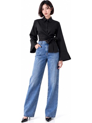 Coho Moda Bağlamalıgömlek Trend Düğmeli