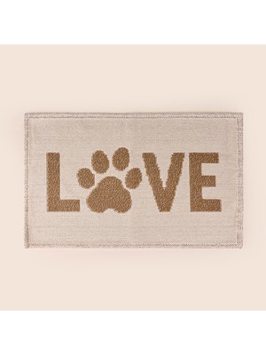 Evidea Soft Love Çok Amaçlı Paspas - Ekru - 50X80 cm