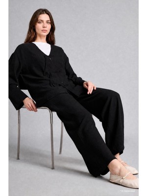 DeFacto Wide Leg Geniş Paça Krinkıl Pantolon E7978AX26SM