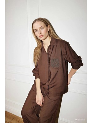 DeFacto Relax Fit Krinkıl Kumaş Gömlek G9133AX26SP