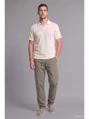 DeFacto Relaxed Fit Rahat Kalıp Normal Bel Boru Paça Pantolon H3877AX26AU