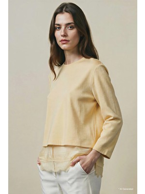 DeFacto %100 Pamuk Sweatshirt Tunik G9248AX26SP