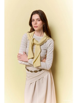 DeFacto Slim Fit Fitilli Kaşkorse Uzun Kollu Tunik H5557AX26SM