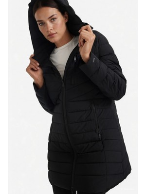 DeFacto Rüzgar Geçirmez Su İtici Regular Fit Kapüşonlu Şişme Parka Mont C6035AX25WN