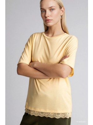 DeFacto Relax Fit Bisiklet Yaka Kısa Kollu Tişört G9271AX26SP