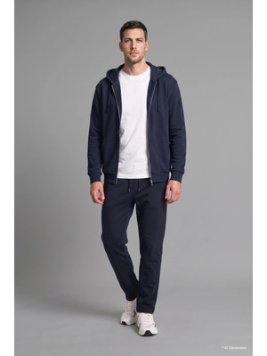 DeFacto Regular Fit Elastik Bel Cepli Düz Paça Pantolon D6762AX26AU