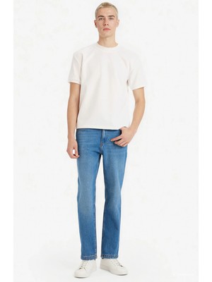DeFacto Slim Fit Normal Bel Dar Paça Jean Pantolon D8602AX26SP