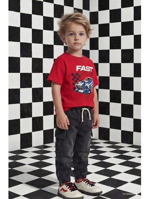 DeFacto %100 Pamuk Jogger Fit Jean Pantolon Erkek Bebek G6143A526SP