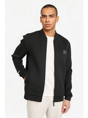 DeFacto Ultra Yumuşak Slim Fit Kolej Yaka Bomber Hırka G3005AX26SP