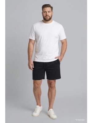 DeFacto Baggy Fit Büyük Beden Şort H1005AX26SP