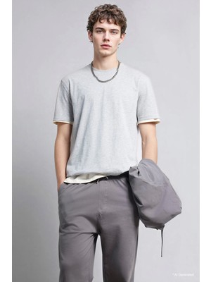DeFacto New Regular Fit %100 Pamuk Basic Tişört V7699AZ26SP